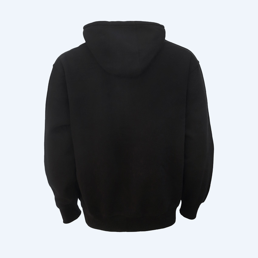 Premium Full Zip Hoodie - Black