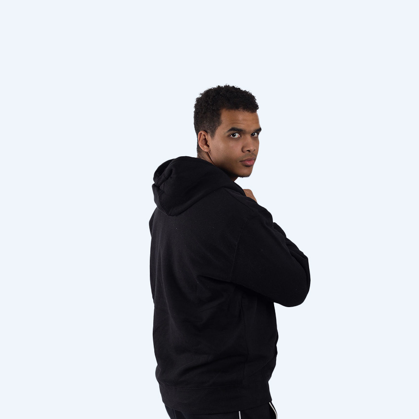 Premium Full Zip Hoodie - Black