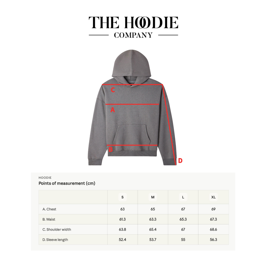 Boxy Hoodie - Grey
