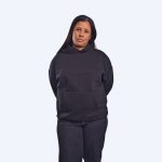 Boxy Hoodie - Black