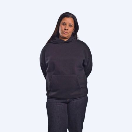 Boxy Hoodie - Black