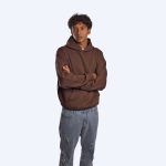 Boxy Hoodie - Brown