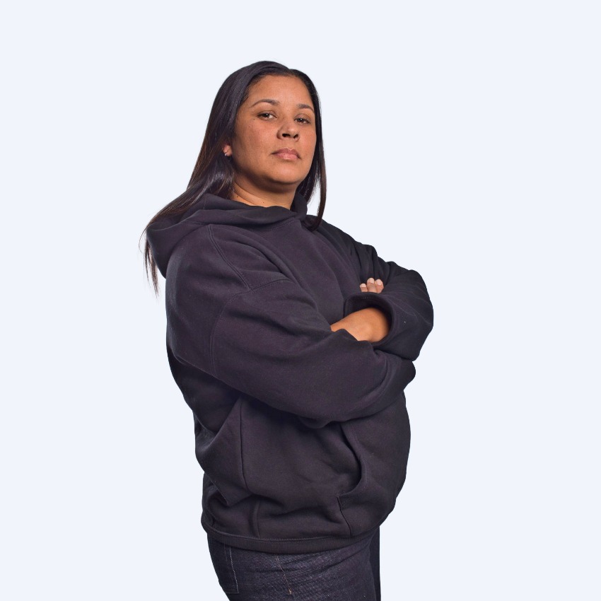 Boxy Hoodie - Black