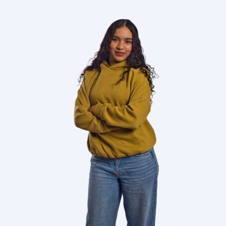 Boxy Hoodie - Mustard