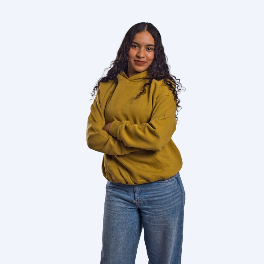 Boxy Hoodie - Mustard