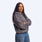 Boxy Hoodie - Grey